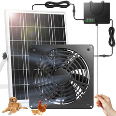 AEQ front view of fan assembly showing compact vent and reliable airflow