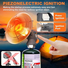 AeriePrecium stainless-steel mesh over heating element offering burn protection
