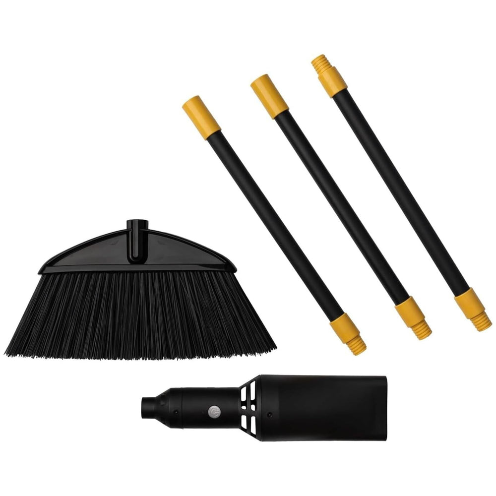 Aerobroom battery port with USB cable, Aerobroom rechargeable convenience