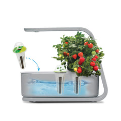 AeroGarden Sprout seed pods and 3oz nutrient bottle included for immediate planting