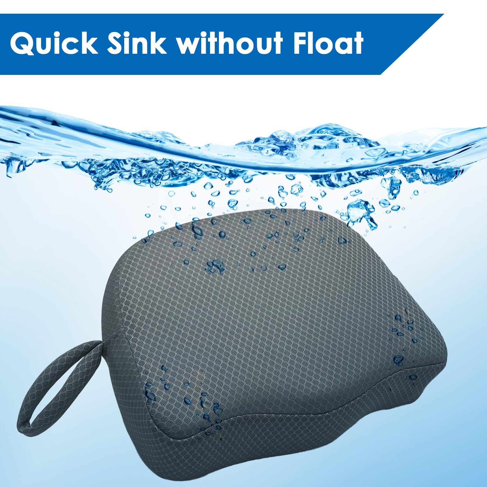 AEROiVi breathable 3D mesh draining water fast for quick drying