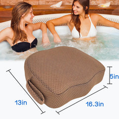 AEROiVi booster seat underside with silicone non-slip particles for secure hold