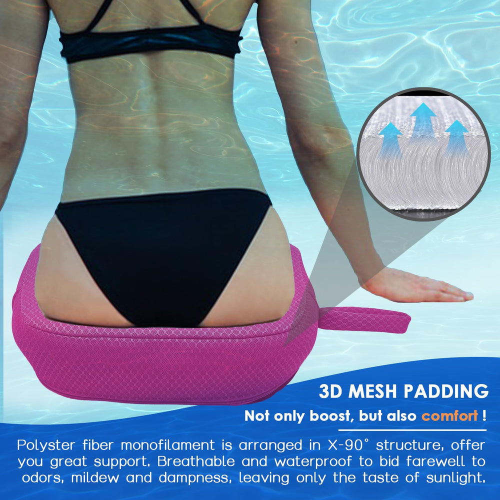 AEROiVi pink booster in spa lifestyle setting enhancing relaxation and comfort benefit