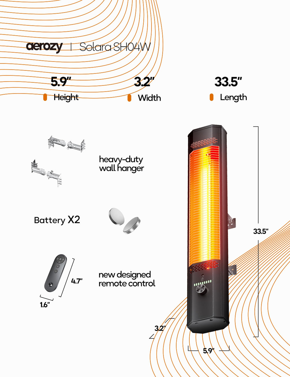 AEROZY packaged unit with labels demonstrating ready-to-use convenience