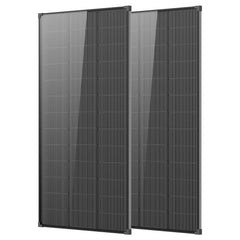 AeternaSol front panel view showing sleek cells and higher efficiency