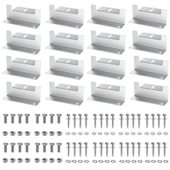 AeternaSol front packaging showing full 16PCS Z bracket kit and benefits