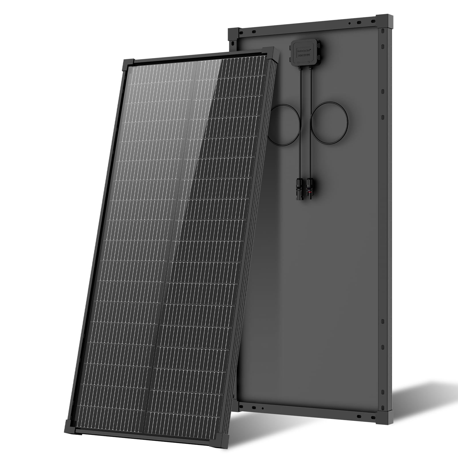 AeternaSol front panel showing clean layout and benefits of compact power