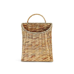 AFFDEUP front door basket front view showing rustic farmhouse appeal and easy entryway storage