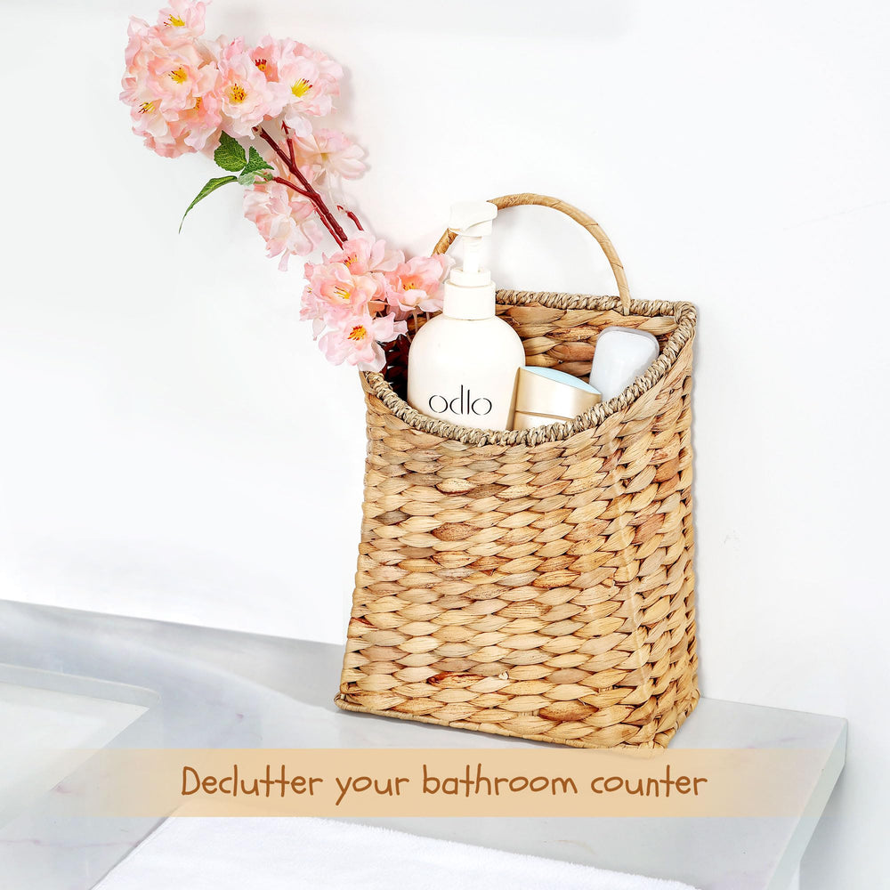 AFFDEUP basket holding mail and keys showing convenient organization at the entry
