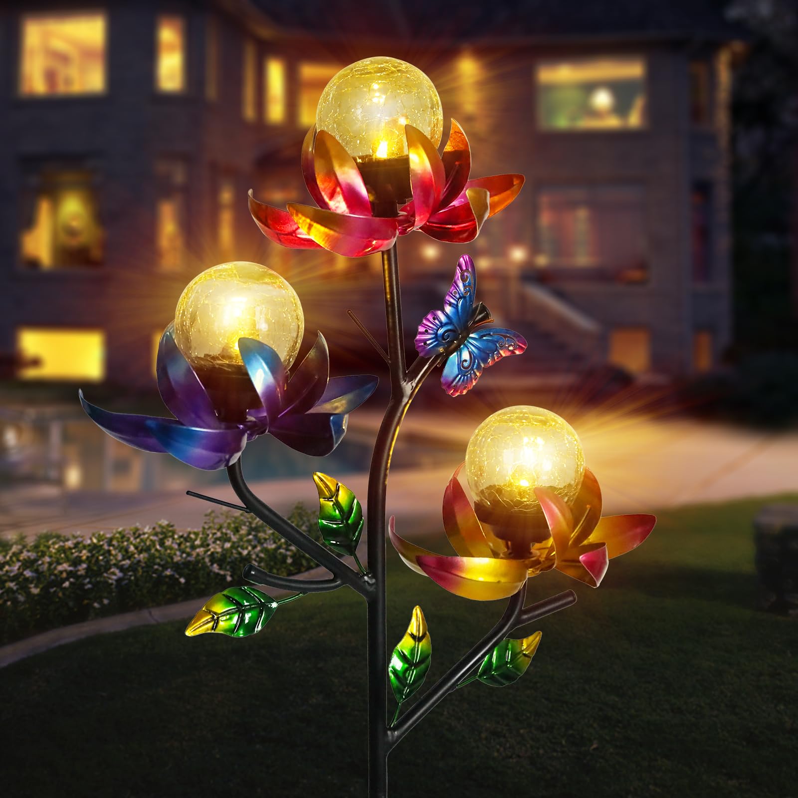 Afirst lit pathway at night with warm glow enhancing walkways and ambiance