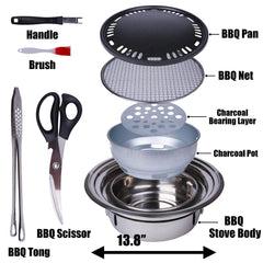A.F.N.A.L close-up stainless steel finish highlighting durable, heat-resistant surface
