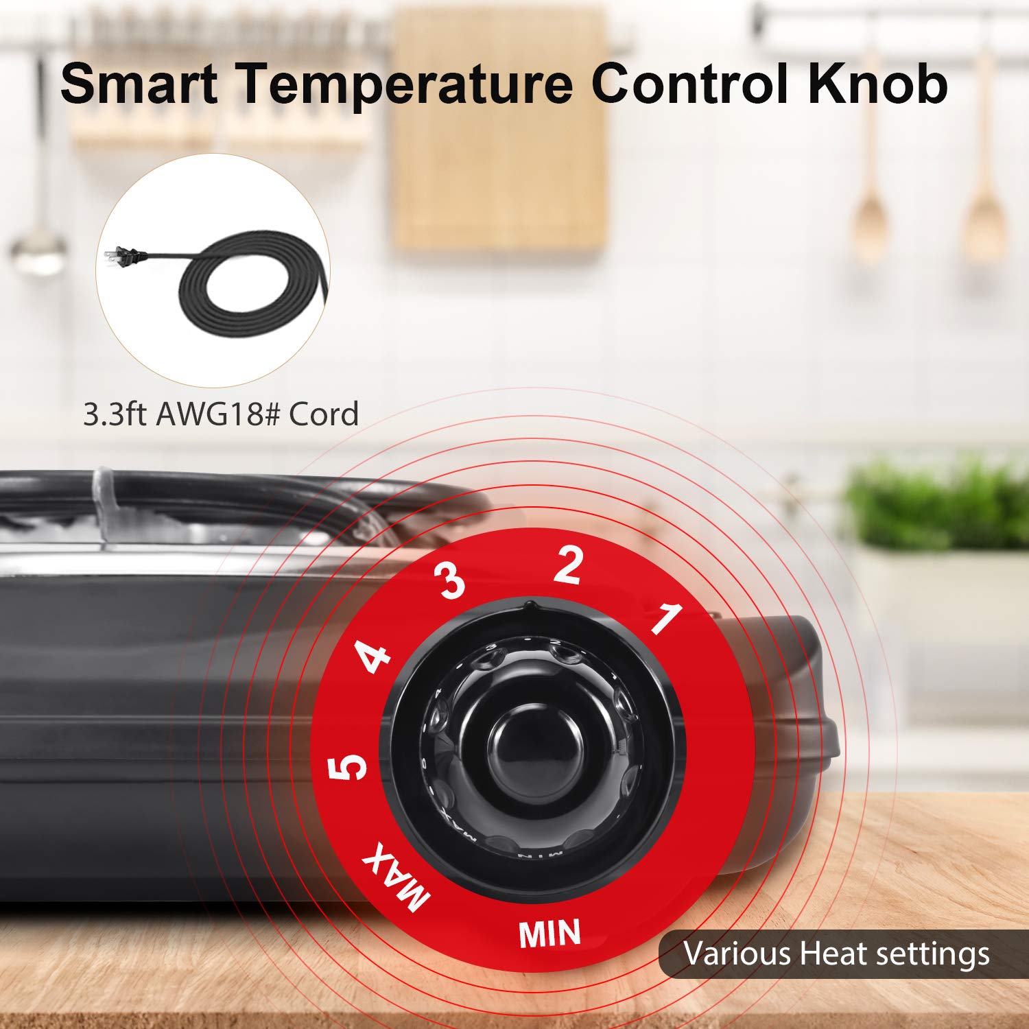 Afoosoo next to coffee mug showing compact scale for tight spaces
