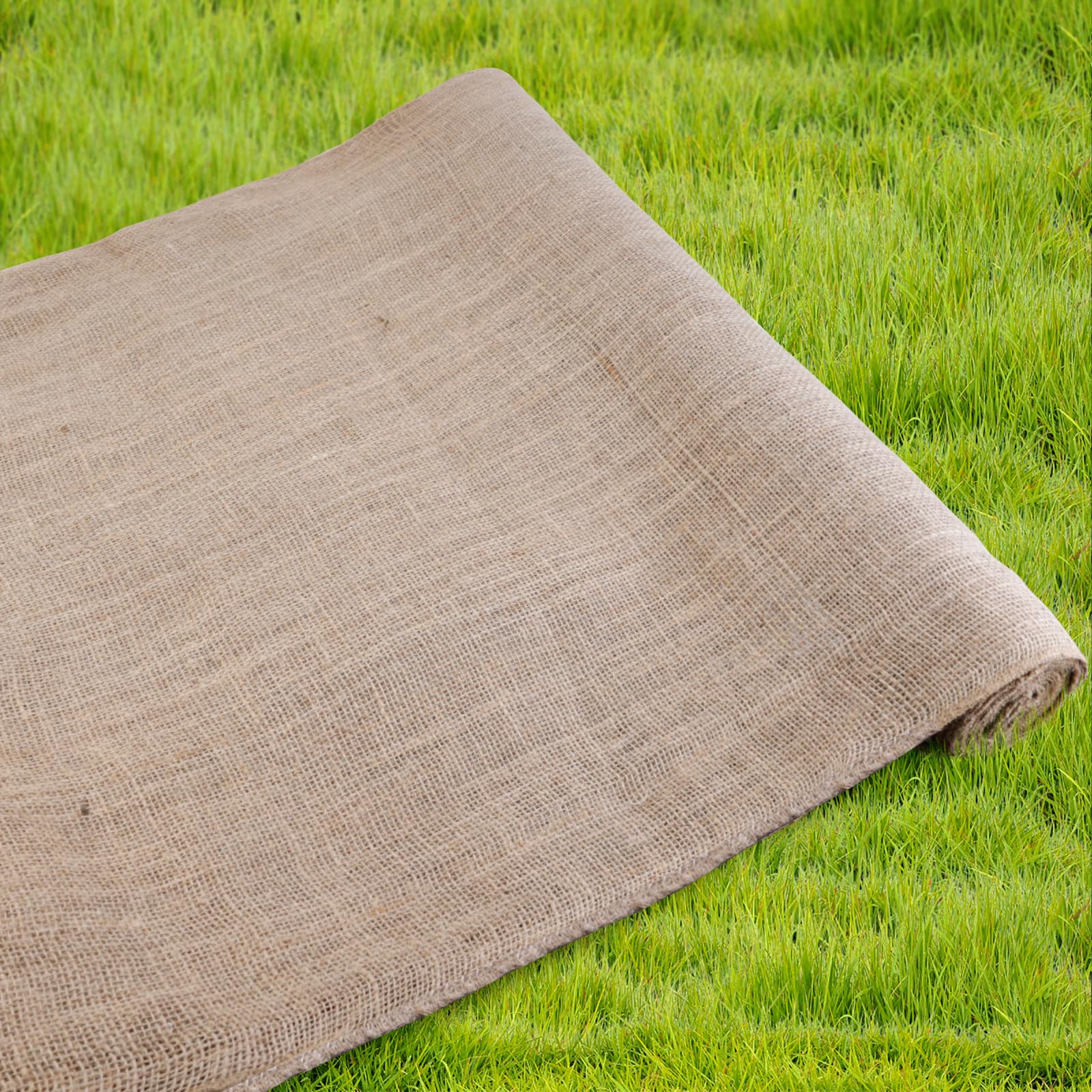 Agfabric burlap roll front packaging showing full 72 inch width and 60 ft length for protection