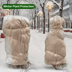 Agfabric burlap wrapped around tree trunk demonstrating frost and wind protection benefits