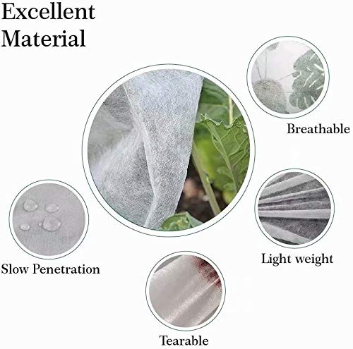Agfabric close-up of spun polypropylene weave highlighting breathable protection