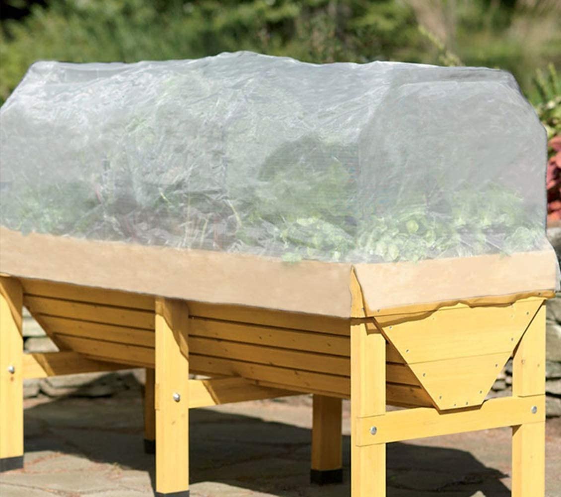 Agfabric folded netting for storage, reusable seasonal garden solution