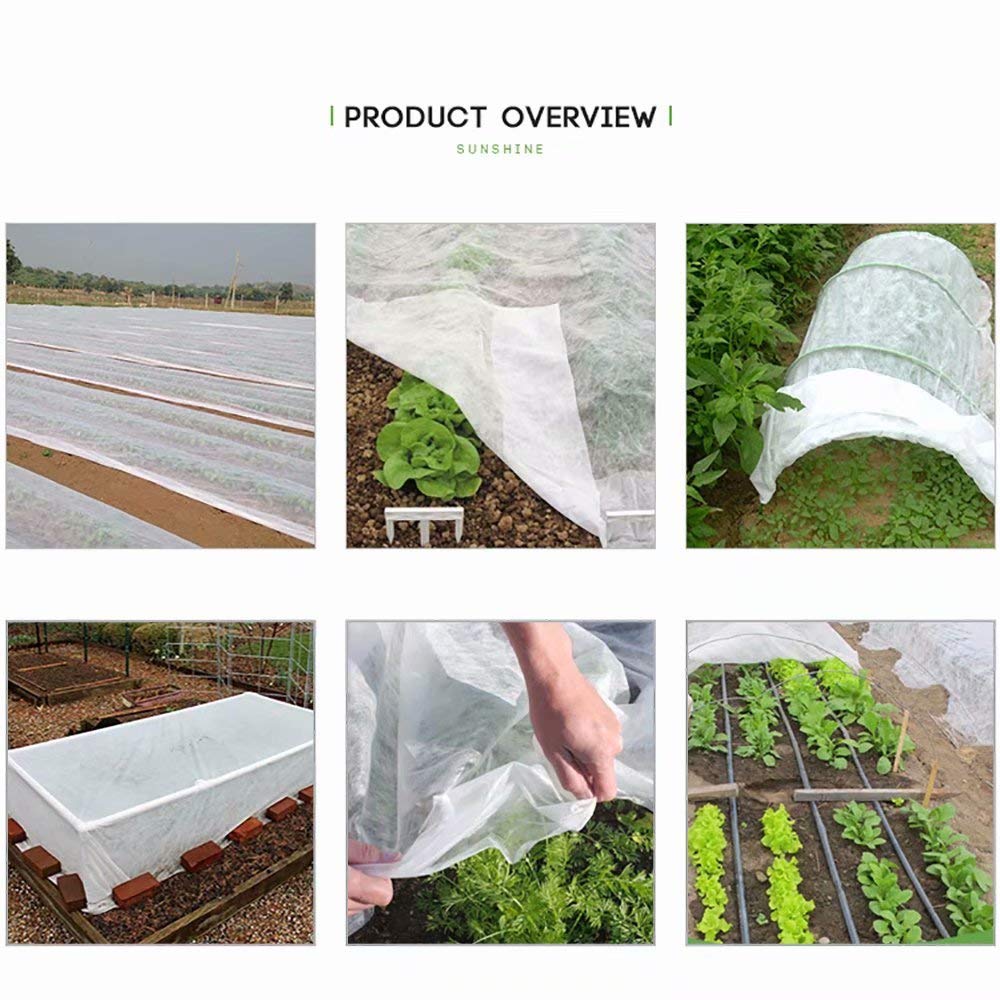 Agfabric cover stretched over hoop tunnel creating protected growing space