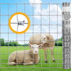 AggFencer front view of 4x30ft roll showing packaging and label, durable fencing ready to install