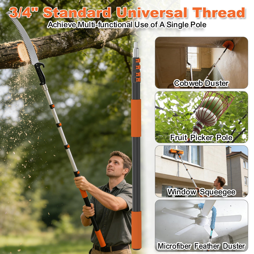AgiiMan collapsed pole compact size for easy storage and transport