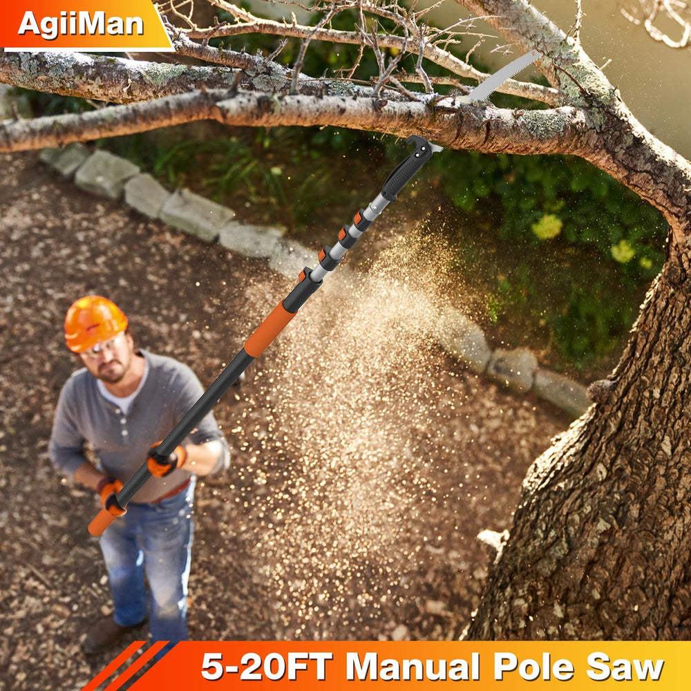 AgiiMan non-slip handle close-up providing a comfortable secure grip
