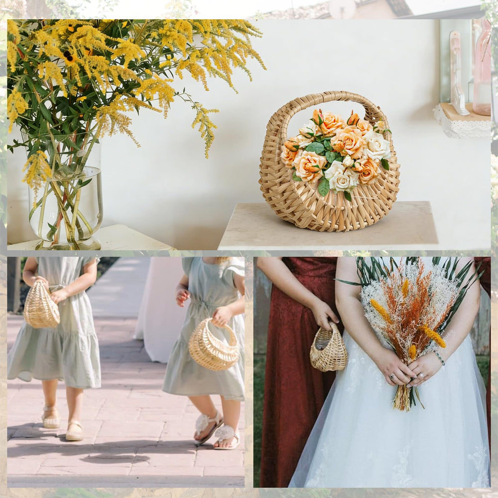 Agolctry three baskets styled as table centerpiece for event decoration