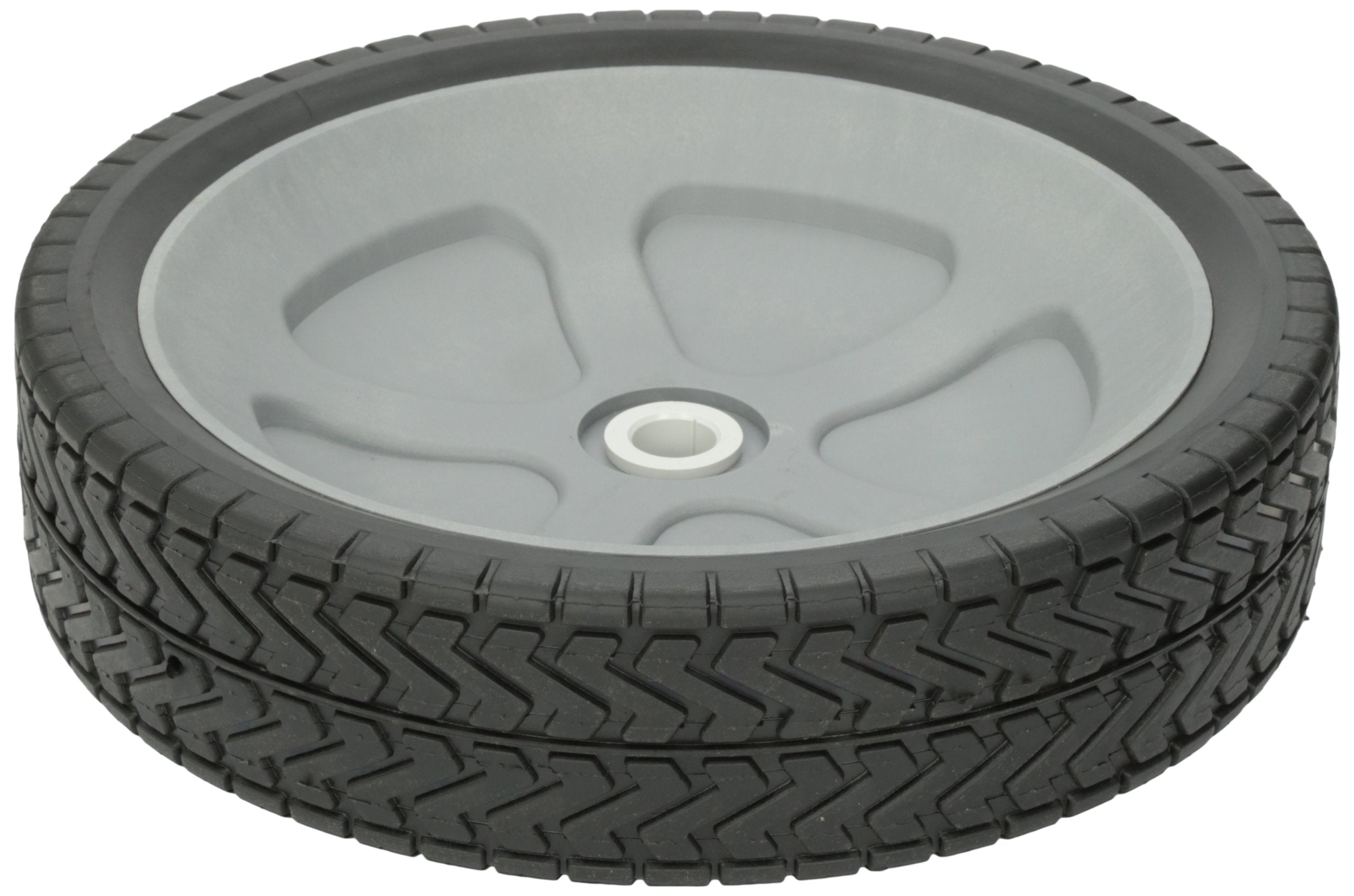 Agri-Fab 40987 front view showing wheel and tire, improving tow stability
