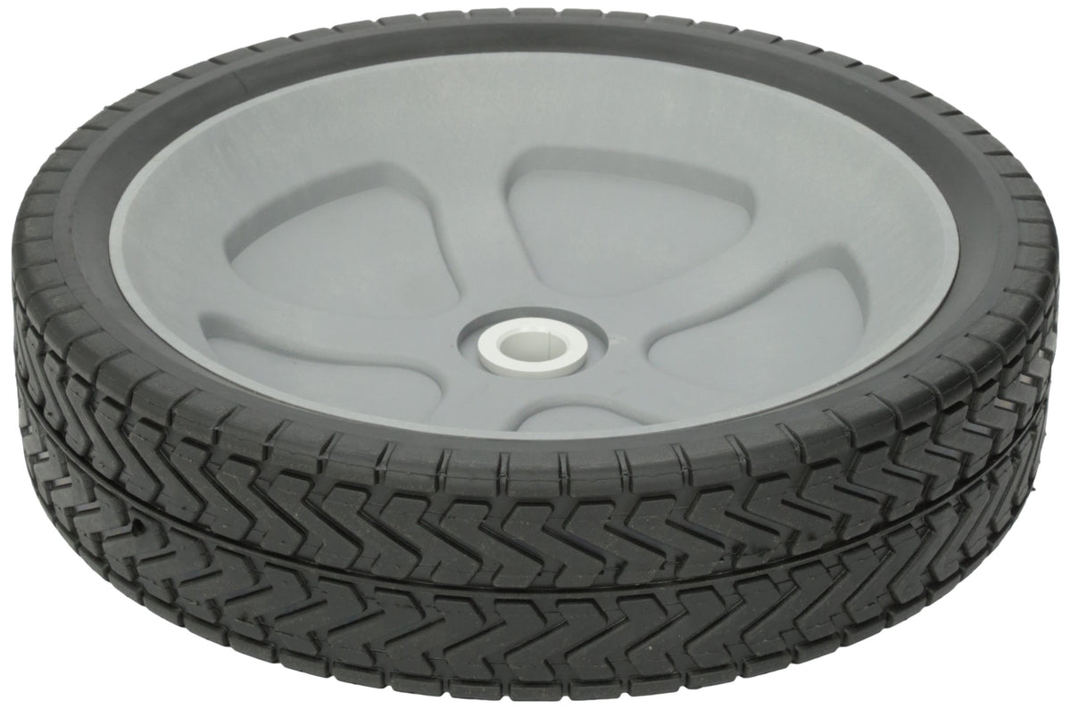Agri-Fab 40987 front view showing wheel and tire, improving tow stability