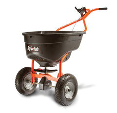Agri-Fab front view showing full hopper for faster job completion