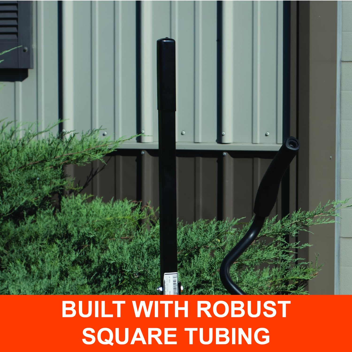 Agri-Fab detail of welds and powder-coat finish for durable weather resistance