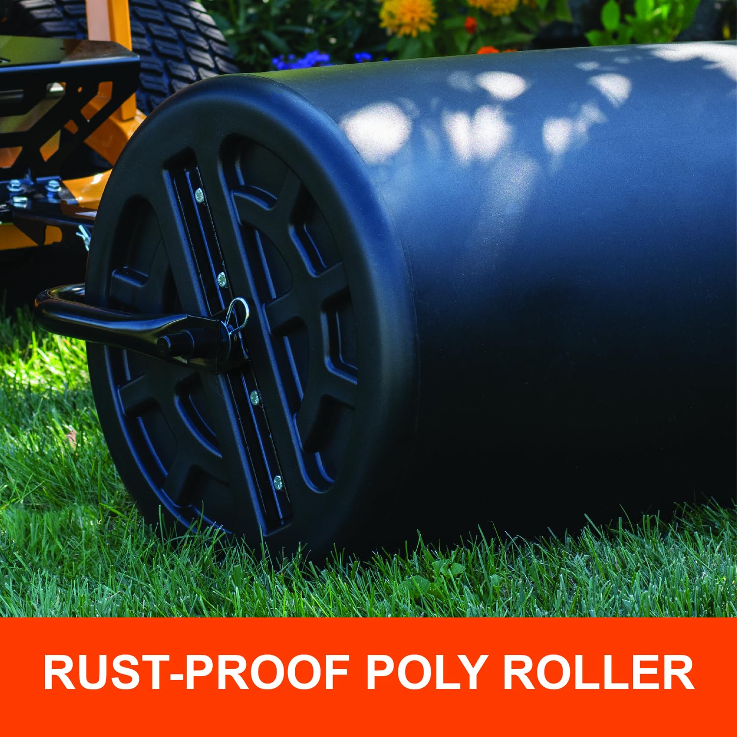 Agri-Fab drum texture detail highlighting durable polypropylene that resists dents