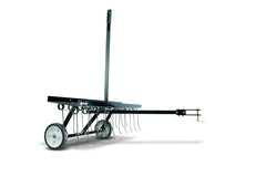 Agri-Fab front view of 48-inch dethatcher showing wide coverage benefit