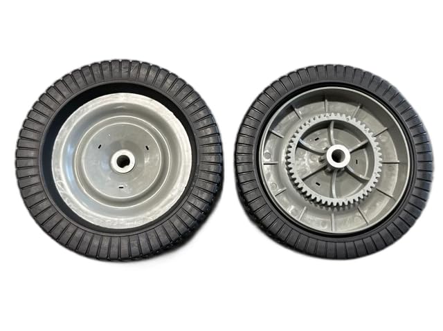 Agri-Fab front view of complete wheel assembly showing fit and ready-to-install benefit
