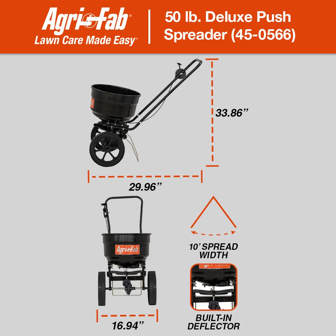 Agri-Fab large grip handle with cable flow control for easy glove use