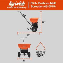 Agri-Fab hopper with grate preventing clogs and improving flow