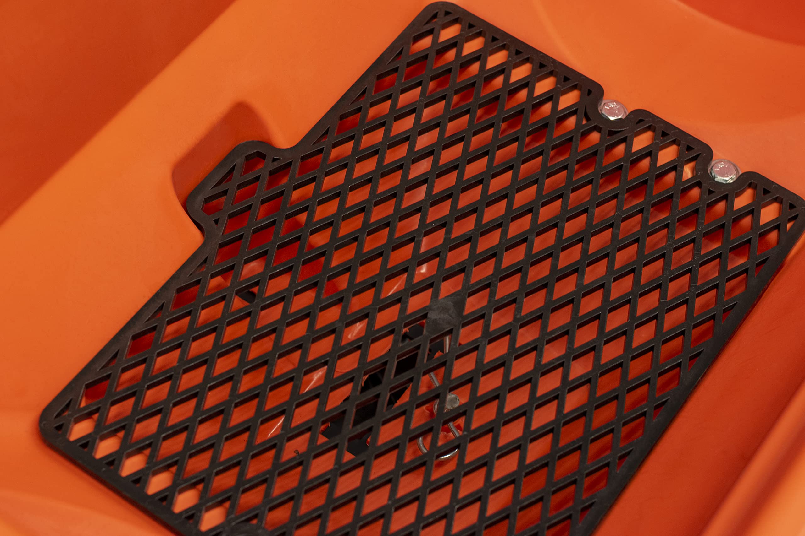 Agri-Fab rustproof spreader plate close-up for durable use