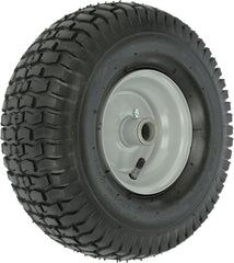 Agri-Fab 42159 wheel front profile showing tread and gray finish for reliable traction