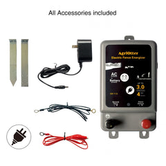 AgriOtter included accessories displayed for fast setup and installation