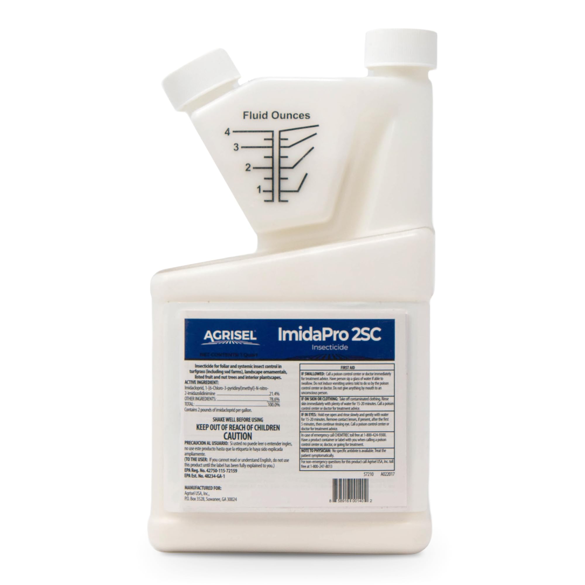 Agrisel ImidaPro 2SC front label showing product identity and benefits