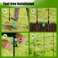 AgroKoltix adjustable clip detail showing secure multi-conductor grip
