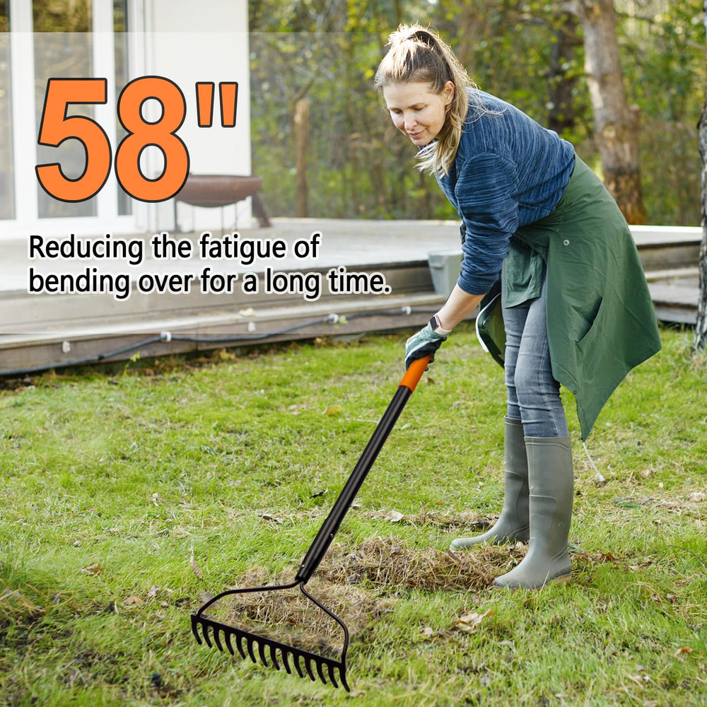AgroPro reinforced head-to-handle rivet connection providing stable, long-lasting use