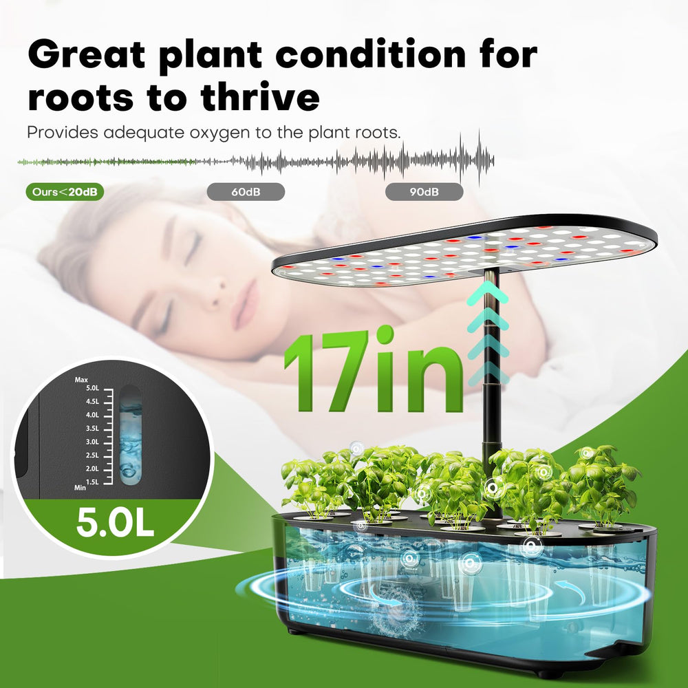 Ahopegarden adjustable lamp height demonstration protecting taller stems