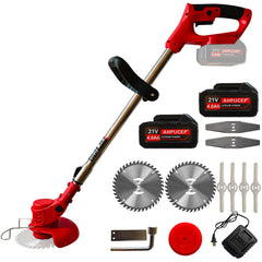 AHPUCEP front view assembled showing cordless advantage and maneuverability
