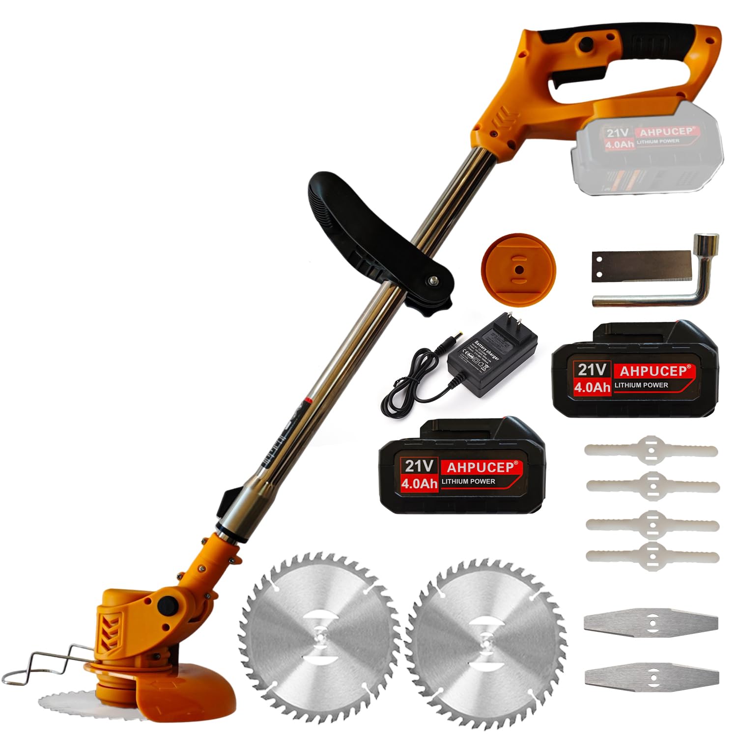 AHPUCEP front view showing compact design and versatile cutting power