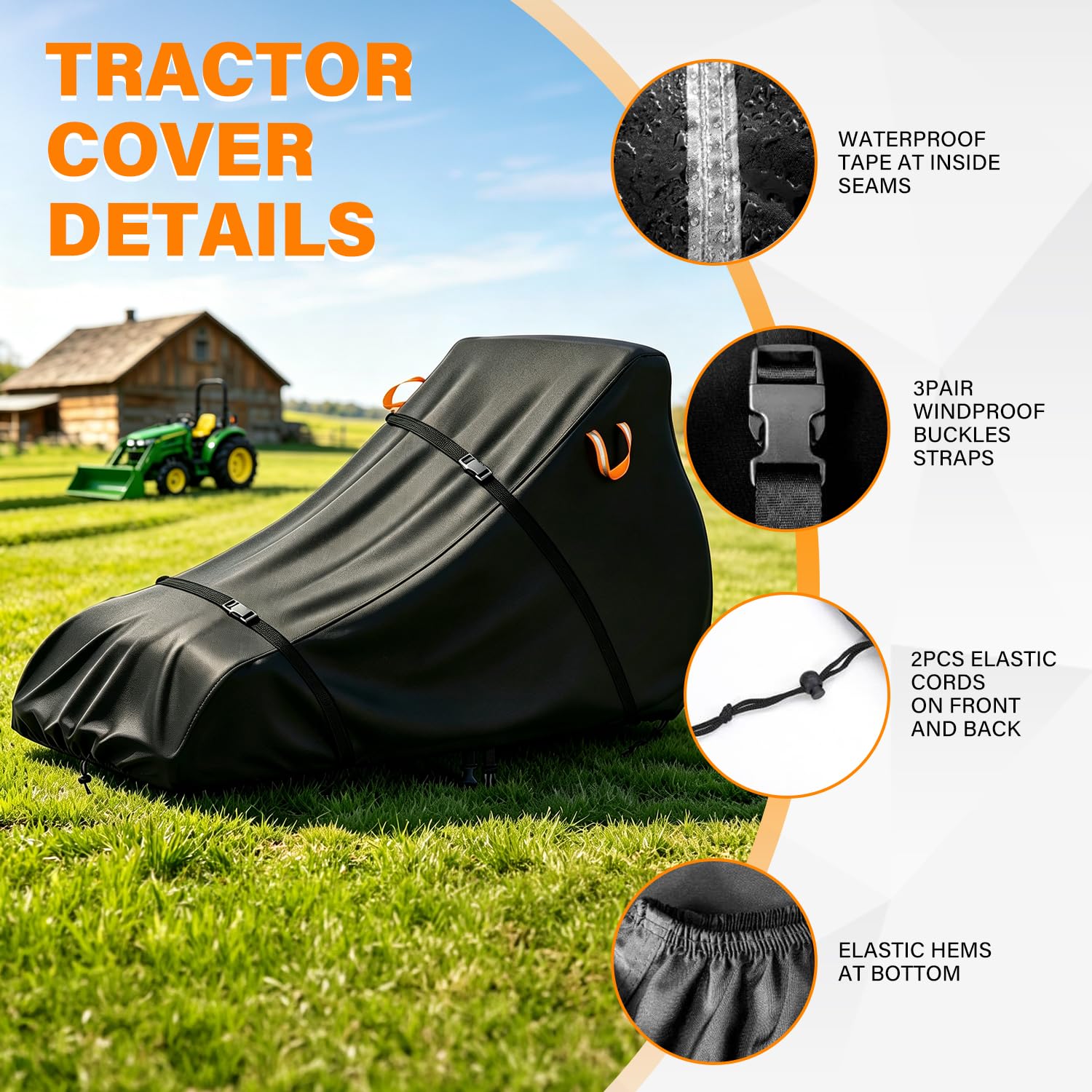 Aibiley windproof strap and buckle close-up ensuring stable fastening