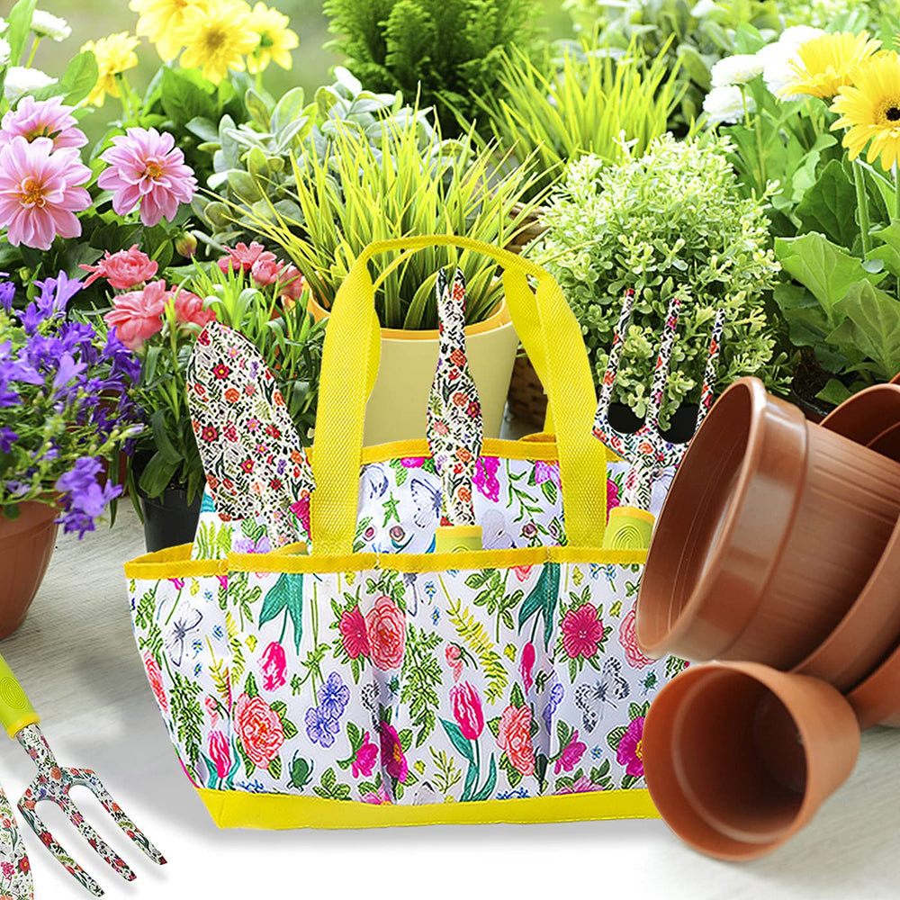 AIDY-PRO garden set displayed in a backyard planting scene