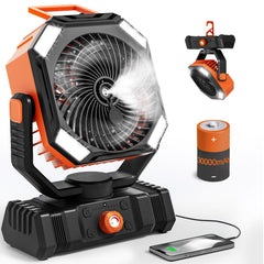 AIEPOCH front view of misting fan showing airflow and cooling benefit