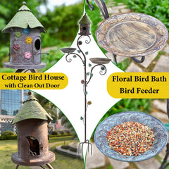 Aifeorzo feeder bowl side view holding seed and easy-to-refill design