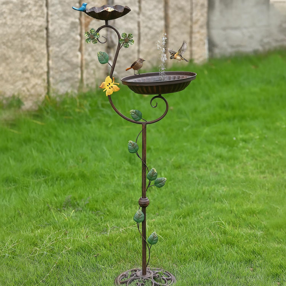 Aifeorzo fountain nozzles laid out showing spray pattern options