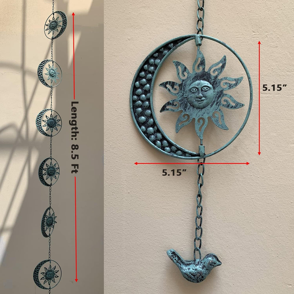 Aifeorzo moon link detail emphasizing sturdy connections and steady water flow