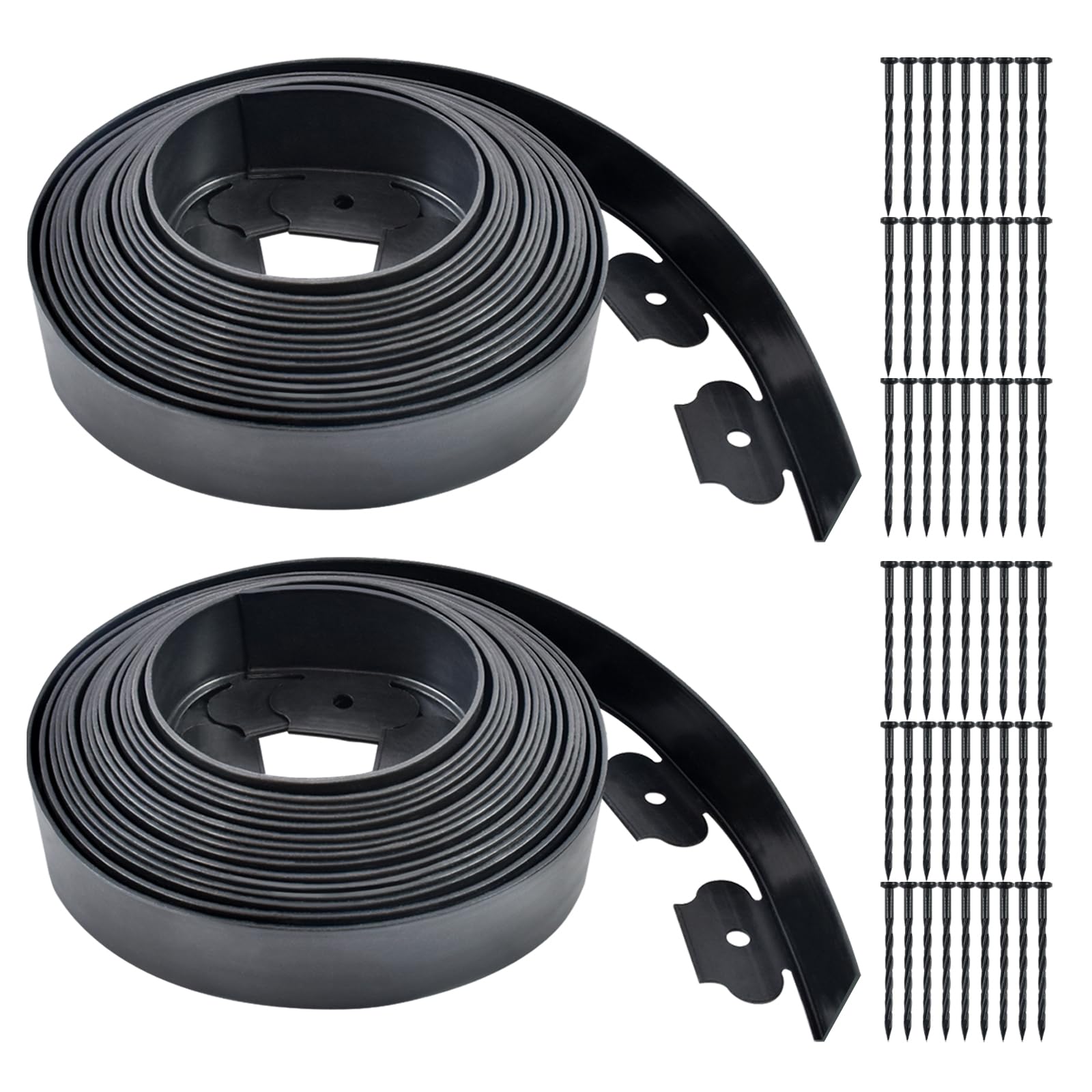 Aifong front view packaging showing 60ft kit and 54 spikes for neat borders
